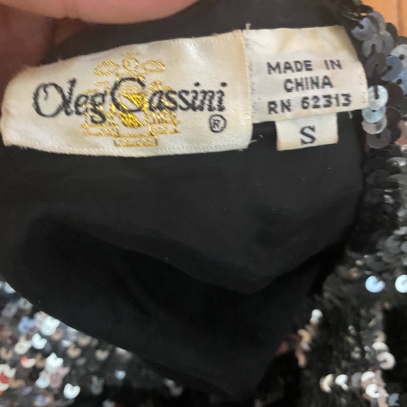 Vintage Sequins 70s Elastic Waist Disco Shirt - Picture 5 of 8